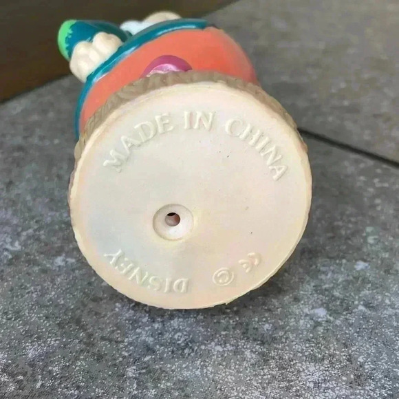 Vintage Disney Snow White & The Seven Dwarfs HAPPY Rubber Collectible - Picture 8 of 8